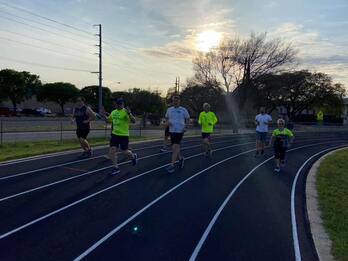 Track Practice with Team Radioactive